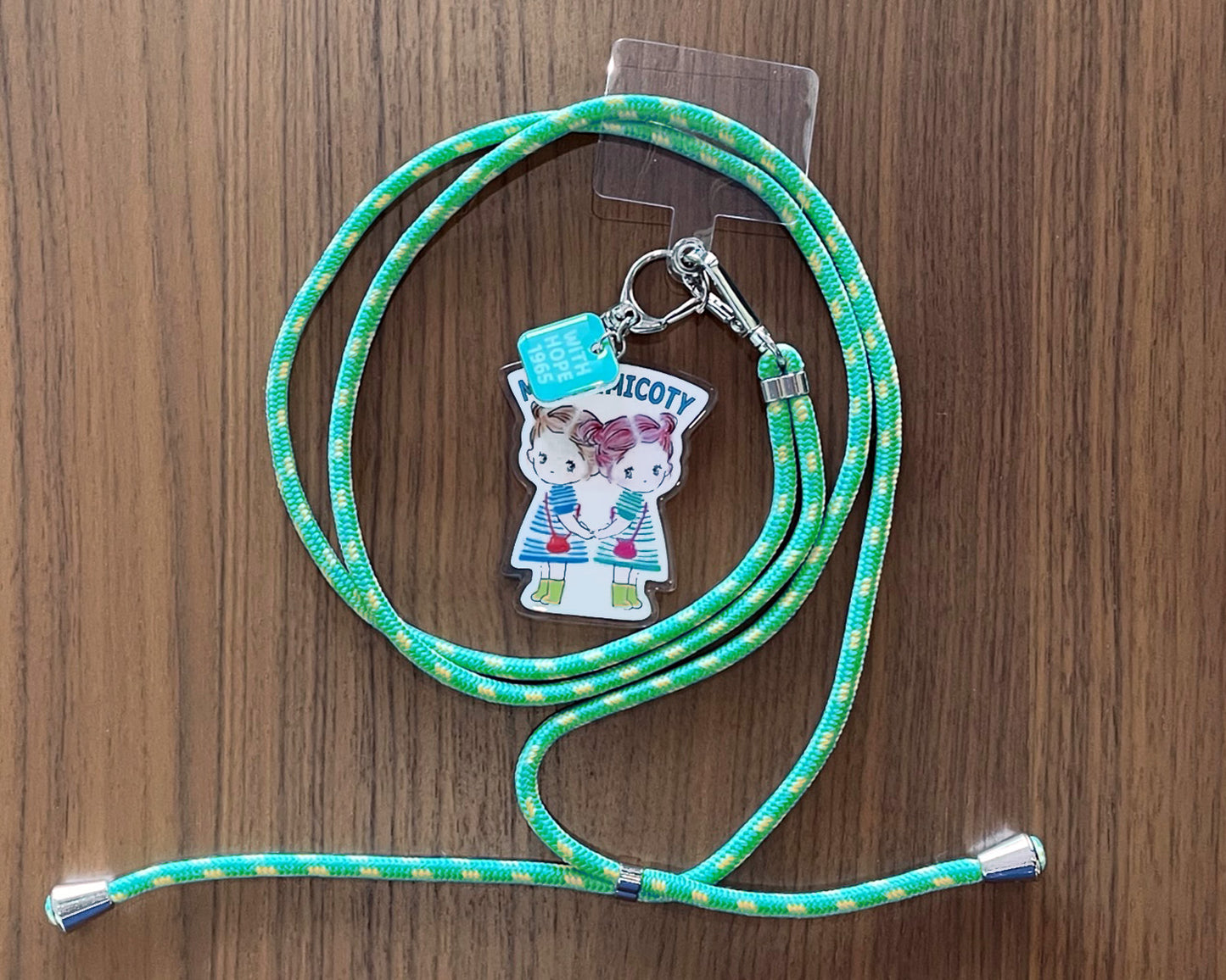 スマホショルダーストラップ 双子のミコティ
