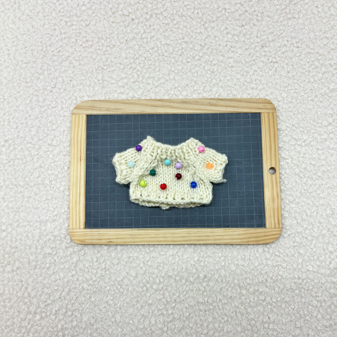 クリスマス メルティのニット【ぬいぐるみのメルティ帽子付き】