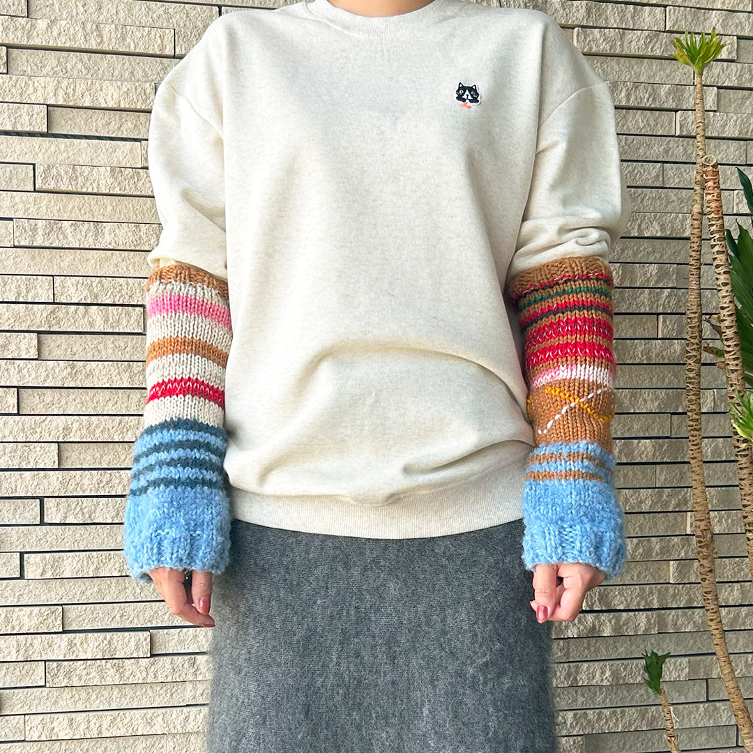 Melty&Micoty スウェット+リストウォーマー