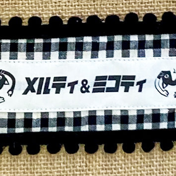 ジュートバッグ メルティとギンガムチェック