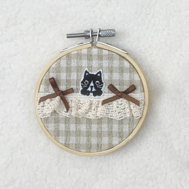 ベージュっこシリーズ ワッペンメルティ刺繍枠 小