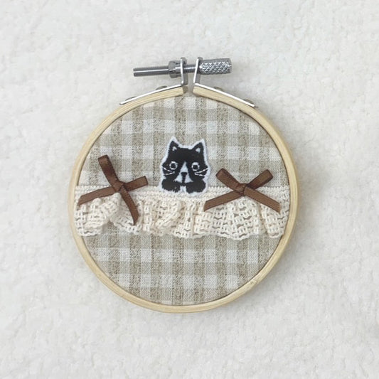 ベージュっこシリーズ ワッペンメルティ刺繍枠 小
