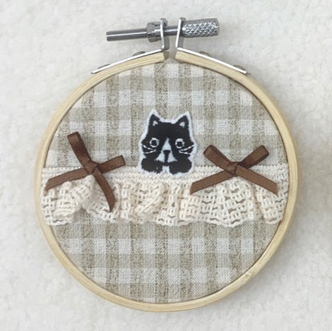 ベージュっこシリーズ ワッペンメルティ刺繍枠 小