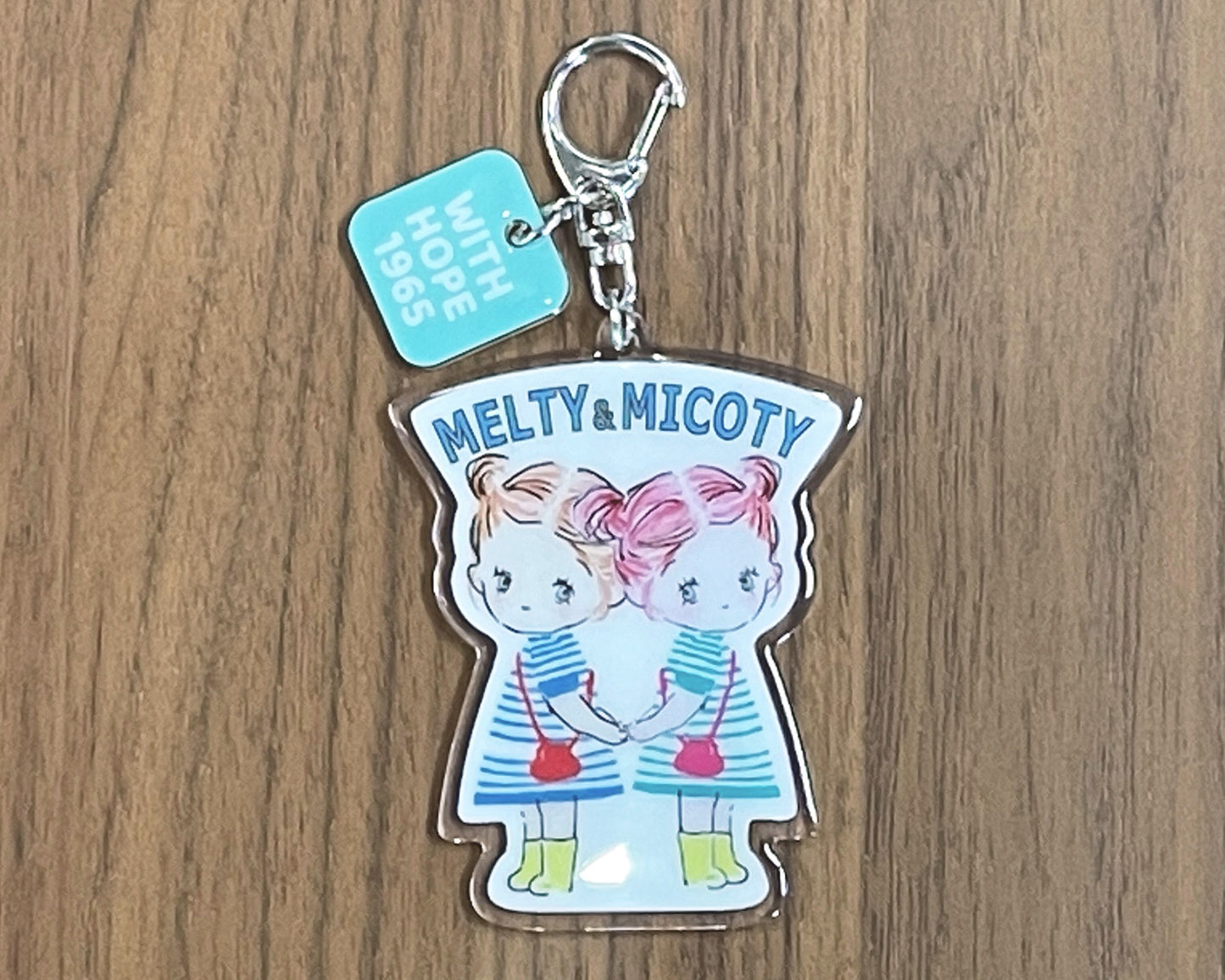 アクリルキーホルダー 双子のミコティ