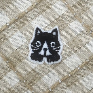 ベージュっこシリーズ チェックメルティ刺繍枠 中