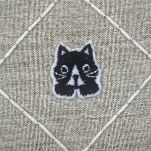 ベージュっこシリーズ 無地メルティ刺繍枠 中