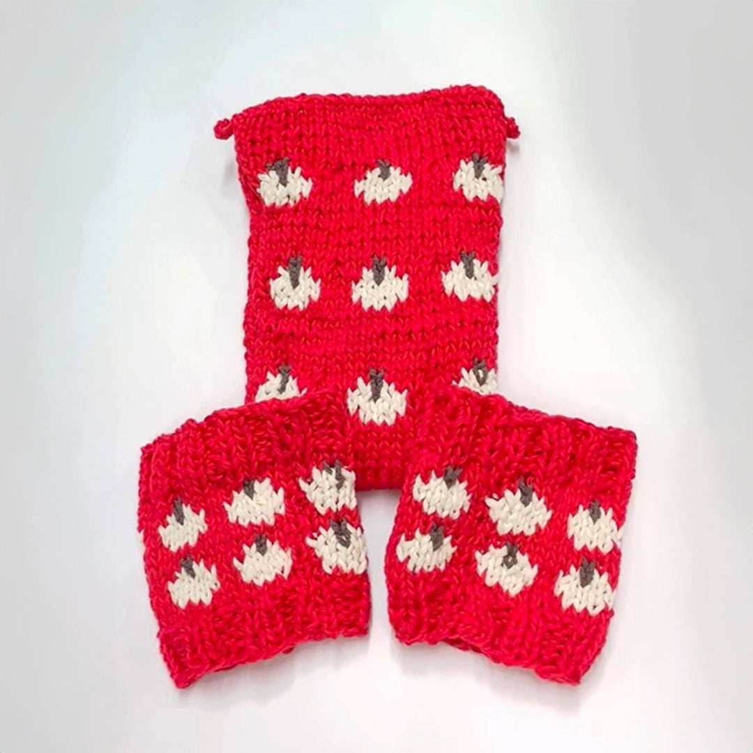 Melty&Micoty ニットポシェットバッグ