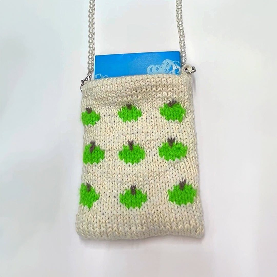 Melty&Micoty ニットポシェットバッグ