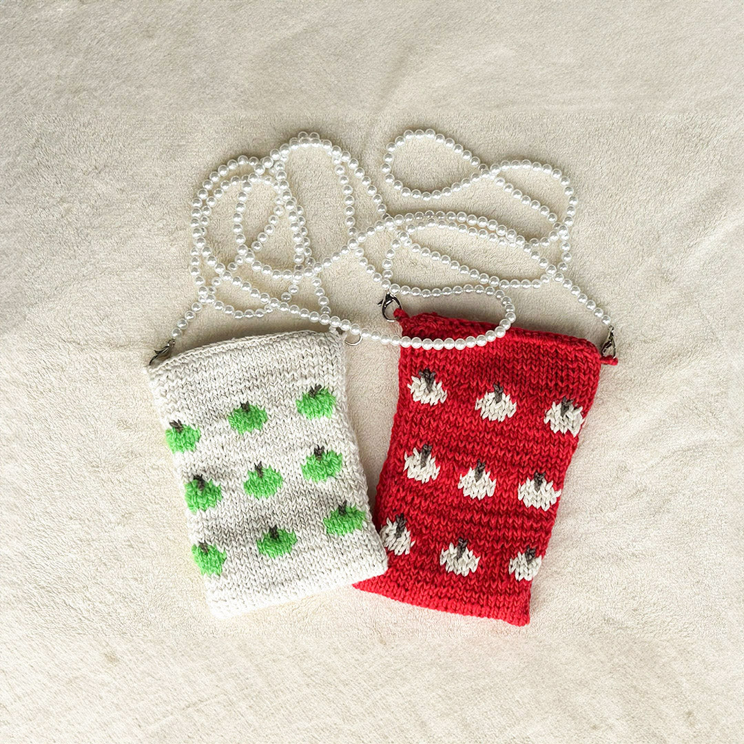 Melty&Micoty ニットポシェットバッグ