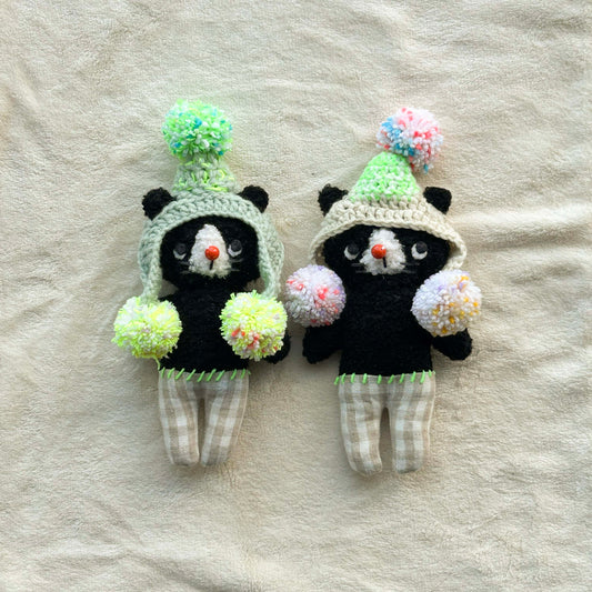 Melty&Micotyぬいぐるみ ニット帽をかぶったメルティ